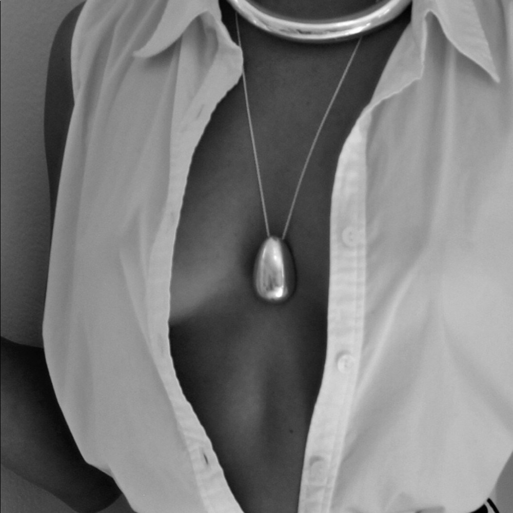 Sophie Buhai egg pendant necklace